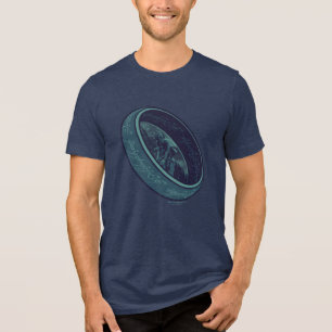 THE ONE RING™ GOLLUM™ Grafisch Tri-Blend Shirt