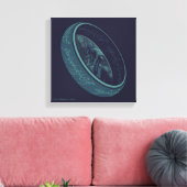 THE ONE RING™ GOLLUM™ Graphic Canvas Afdruk (Insitu (Woonkamer))