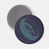 THE ONE RING™ GOLLUM™ Graphic Magneet (Voorkant / Achterkant)