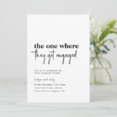 The One Where They Got Engaged Kaart (Staand voorkant)