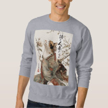 "The One Will Come" Japanse katten kunst sweatshir