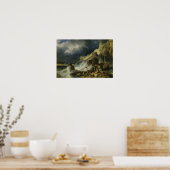 The Onslaught of the Smugglers, c.1837 Poster (Keuken)