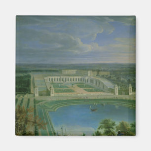 The Orangery and the Chateau at Versailles, 1696 Magneet