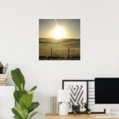 The Orb of Life Stunning Sunrise Landscape Print (Thuiskantoor)