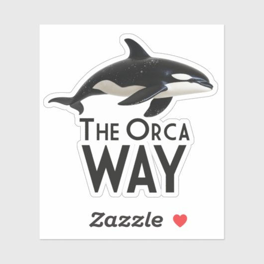 The Orca Way Sticker (Vel)