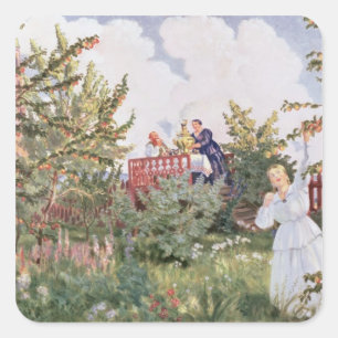 The Orchard, 1918 Vierkante Sticker