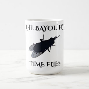The Original Bayou Fly Tijd vliegt Koffiemok