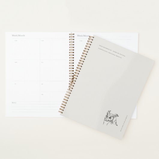 The Owl- Naturalist Menagerie Archive  (Devant avec enveloppe)