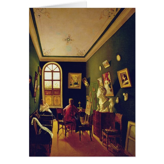 The Painter's Studio, 1843 (Voorkant)