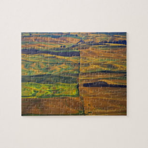 The Palouse vanuit Steptoe Butte, Colfax, Legpuzzel