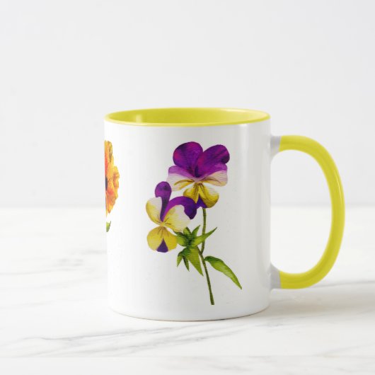 'The Pansy Party' op een Combo-Mok (I) Mok (Rechts)