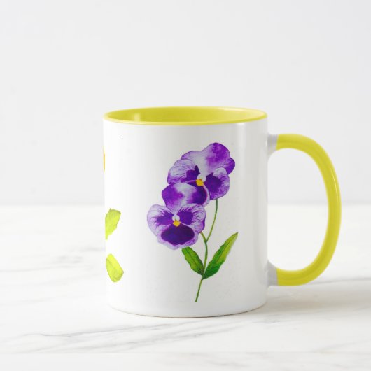 'The Pansy Party' op een Combo-Mok (II) Mok (Rechts)