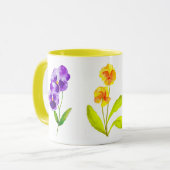 'The Pansy Party' op een Combo-Mok (II) Mok (Voorkant links)