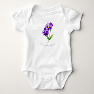 'The Pansy Party' op een Onezie en T-shirt (III)