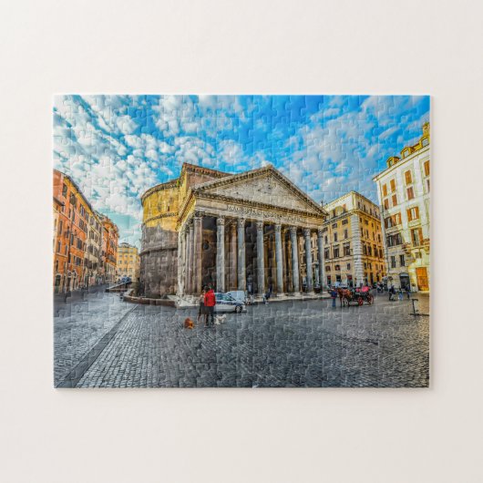 The Pantheon Rome Italië Legpuzzel (Horizontaal)
