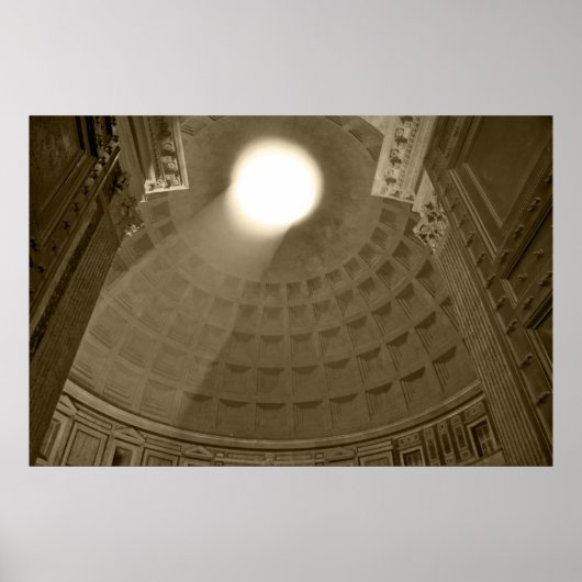 The Pantheon, Rome Poster (Voorkant)