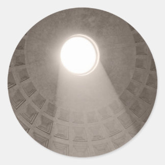 The Pantheon, Rome Ronde Sticker