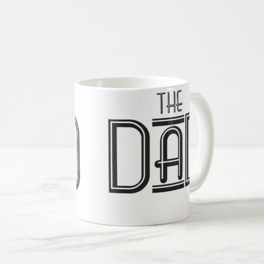 "THE" Papa Mug (Devant droit)
