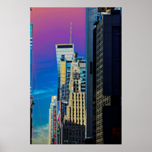 The Paramount Building New York City Poster