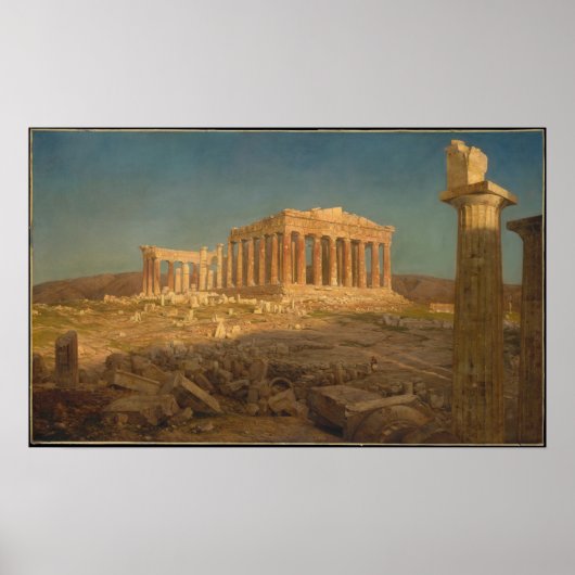 The Parthenon - Frederic Edwin Church (1871) Poster (Voorkant)