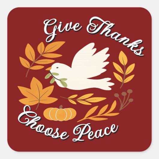 'The Peace Collection' Sticker (Voorkant)