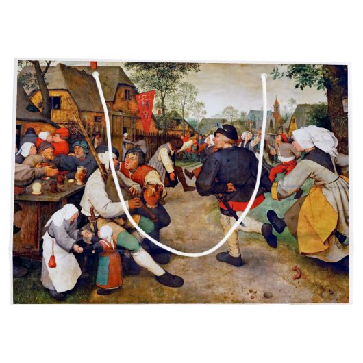 The Peasant Dance, Pieter Bruegel Groot Cadeauzakje (Achterkant)