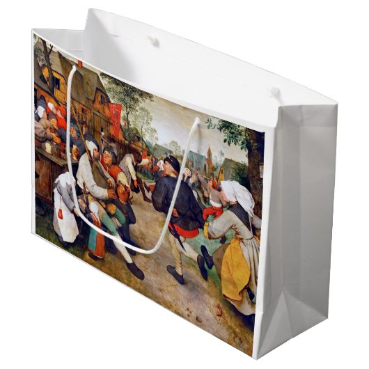 The Peasant Dance, Pieter Bruegel Groot Cadeauzakje (Voorkant Gekanteld)