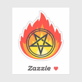 The Pentagram Sticker