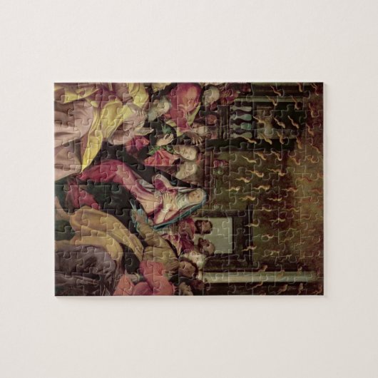 The Pentecost, c.1598 (olie op het paneel) Legpuzzel (Horizontaal)