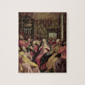 The Pentecost, c.1598 (olie op het paneel) Legpuzzel (Verticaal)