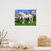 "The Percherons" Poster (Keuken)