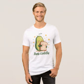 The Perfect Cuddle with Avocado and Toast Tri-Blend Shirt (Voorkant volledig)