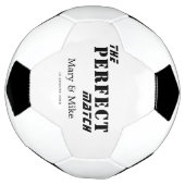 The Perfect Match Soccer Ball For Couples Gift (Tourné)