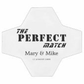 The Perfect Match Soccer Ball For Couples Gift (Plat)