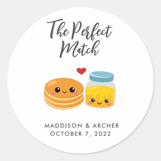 "The Perfect Match" Stickers (Voorkant)