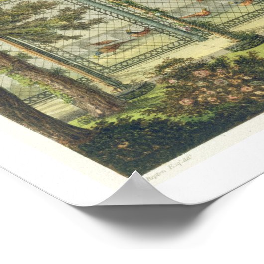 The Pheasantry , gegraveerd door Joseph Constantin Poster (Hoek)