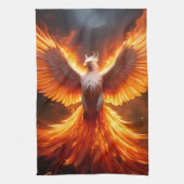 The Phoenix Reborn Theedoek (Verticaal)