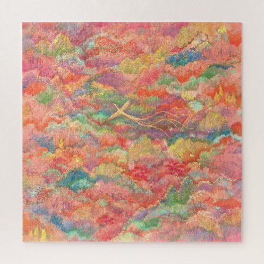 The Phoenix's Flight to Paradise Legpuzzel (Verticaal)