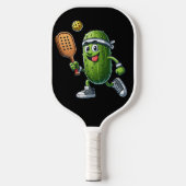 The Pickle That Plays – Court Jester Edition Pickleball Paddle (Voorkant)