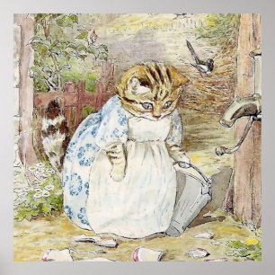 The Pie and the Patty Pan van Beatrix Potter Poster