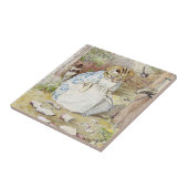 The Pie and the Patty Pan van Beatrix Potter Tegeltje (Zijkant)