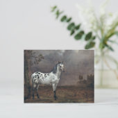 The Piebald Horse, 1653 Briefkaart (Staand voorkant)