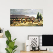 The Pig Market, 1875 Poster (Thuiskantoor)