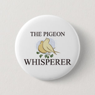 The Pigeon Whisperer Ronde Button 5,7 Cm