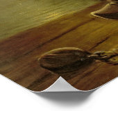 The Pilot Keeps Watch, 1851 Poster (Hoek)