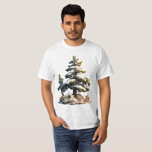 The pine tree T-Shirt (Devant entier)