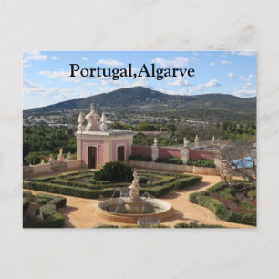 The pink Espalace, Portugal, carte postale algarve