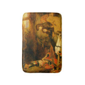 The Piper (door John Everett Millais) Badmat (Voorkant Verticaal)