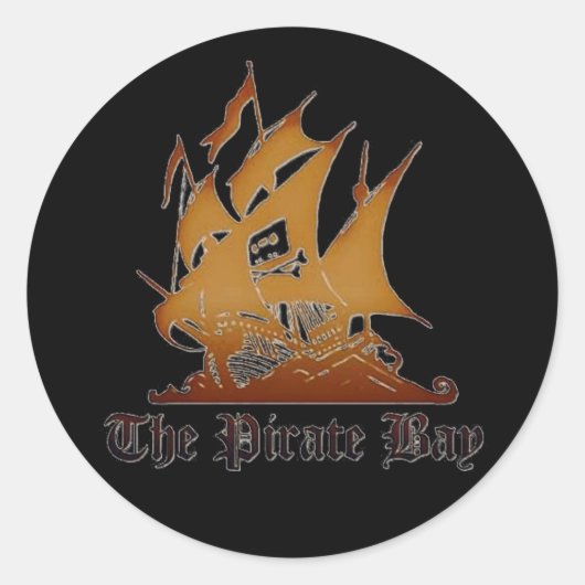 The Pirate Bay sticker (Voorkant)