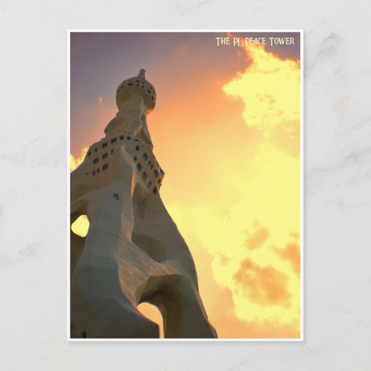 The PL Peace Tower ポストカード Briefkaart (Voorkant)